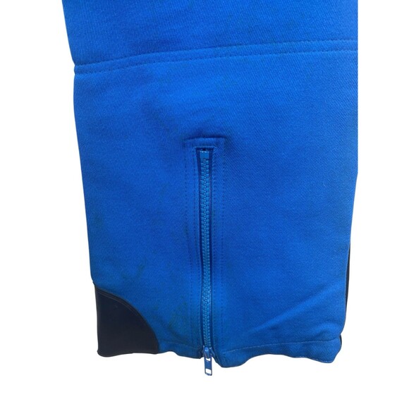 VTG 80s Profile Men’s Size 28 Blue Black Ski Pants Hong Kong Nylon Wool Stirrups - Picture 5 of 16